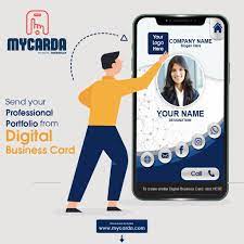 A digital business card is the electronic or virtual version of the paper business card. Multi Feature Digital Business Cards Digital Business Card Business Card Maker Wedding Invitation Video