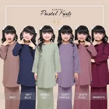 Kenapa sis mesti grab kurung umairah ni? Kurung Pastel Kids Baju Kurung Kids Moden Kurung Sedondon Ibu Dan Anak Beecost