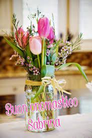 Buon Onomastico Sabrina Fiori Primaverili Fiori Per Matrimoni Decorazioni Di Nozze