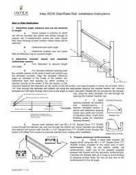 Terangkan ada berapa macam cara penyelesaian kampuh kerung lengan! Railing Instructions Rs30 Stairs Intex Millwork Solutions