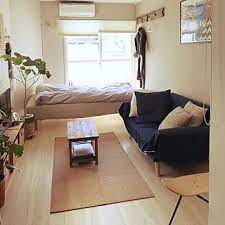 部屋全体 ワンルーム シンプルのインテリア実例 2018 04 09 09 18 17 roomclip ルームクリップ アパートのインテリアデザイン インテリアデザイン インテリア 家具