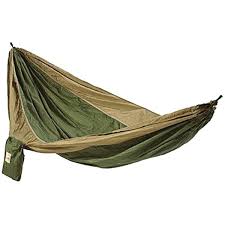Sold and shipped by sunnydaze décor. Amazon Com Hammaka Parachute Nylon Portable Double Hammock Army Green Brown Garden Outdoor