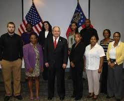 On September 20 The Aiu Atlanta Campus Chapter Of Lambda Alpha Epsilon Lae Held A Special Event For Their Graduating Stud American University Special Events