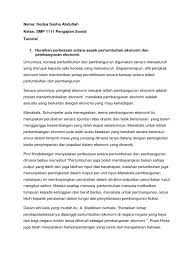 Pemerintahan desa dalam menjalankan roda pemerintahan dalam hal ini adalah menentukan masyarakat miskin harus selalu berpedoman dengan 14 kriteria masyarakat miskin menurut badan pusat statistik (bps). Huraikan Perbezaan Antara Aspek Pertumbuhan Ekonomi Dan Pembangunan Ekonomi Docx