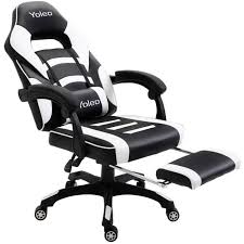 Check spelling or type a new query. Chaise De Bureau Fauteuil De Bureau Gamer Chaises De Gaming Pivotantes Ergonomiques Chaise De Jeu Pour Ordinateur Blanc Cdiscount Maison