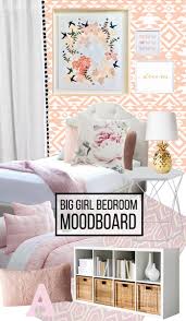 Texture is the key to achieving a trendy boho look in your teen's bedroom. The Big Girl Bedroom Mood Board Take Two A House Full Of Sunshine