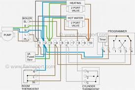 honeywell 3 port valve wiring diagram heating systems central system thermostat single phase meter connection