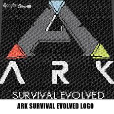 Ark Survival Evolved Video Game Logo Symbol Acrylic Stew