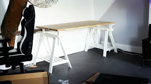 Ikea Karlby Kitchen Countertop As Desk Desk Setup Desk Kitchen Countertops