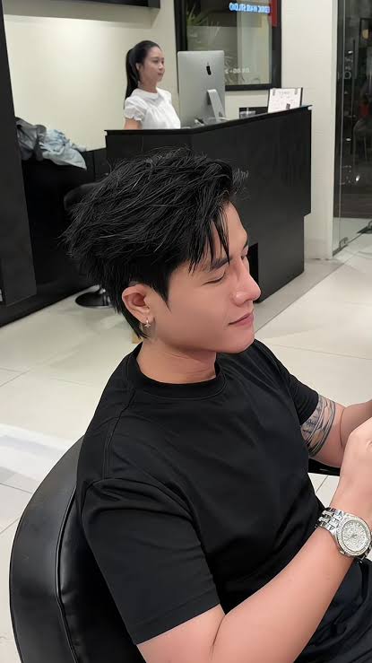 Edric Texture: Hướng dẫn bitóc nam mỏng nên để kiểu gì tại Edric Hair Studioến hình kiểu tóc nam Edric Texture
