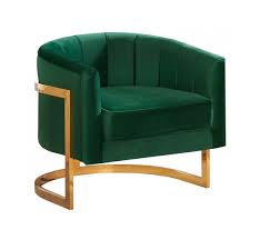 Shop with afterpay on eligible items. Carter Green Velvet Accent Chair By Meridian Furniture