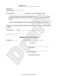 An affidavit is a legal document which contains a sworn statement of facts made by an affiant or deponent under an oath or affirmation administered by a person authorized to do so by law. Free Affidavit Free To Print Save Download