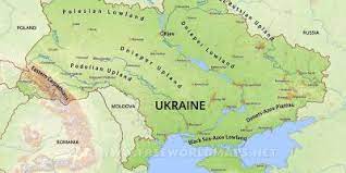 Szovjetunióban ukrajna fontos mezőgazdasági és ipari övezet volt. Ukrajna Map A Terkepeket Ukrajna Kelet Europa