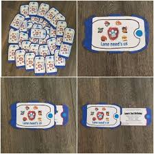 Paw Patrol Party Invitations Pull The Tab Contains All The Party Information Perfect I Paw Patrol Geburtstag Einladungen Paw Patrol Geburtstag Party Einladung