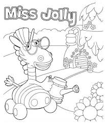 Jungle junction coloring pages are a fun way for kids of all ages to develop creativity, focus, motor skills and color recognition. Miss Jolly From Jungle Junction Coloring Page Netart