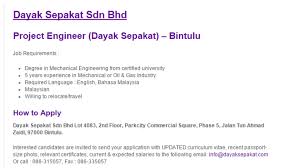 Latest jobs vacancies in kenya at britam. Bintulu Engineer Vacancy Job Vacancies