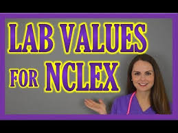 Lab Values Nursing Nclex Review For Nurses And Nursing Students