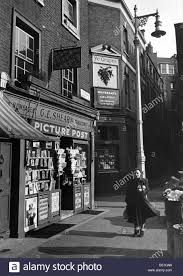'if customers are rude, i tell them to go to tesco'. Newsagents Pub Shepherd Market London Circa 1950 London Pubs London Photos London
