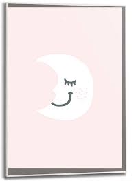 Pink moon (1972) is nick drake's most acclaimed album and the title track is the most recognizable. Bild Mit Rahmen Pink Moon 1 Stuck Dekorativer Kunstdruck Online Kaufen Otto
