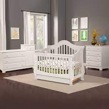 Million Dollar Baby 3 Piece Nursery Set Ashbury Convertible Crib Kalani Combo Changer And 4 Drawer Dresser In White Free Shipping