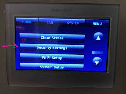 The honeywell t5, t5+, and t6 models have quick access reset mode without a button. How To Lock And Unlock A Honeywell Thermostat Tom S Tek Stop