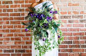 See more ideas about peacock, peacock wedding theme, peacock wedding. How To Make A Pretty Peacock And Purple Bridal Bouquet