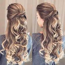 22 Perfectly Gorgeous Down Hairstyles For Prom Prom Hairstyles For Long Hair Long Hair Styles Curly Hair Styles
