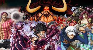 Luffy Katakuri Kid Law Vs Kaido Anime Manga One Piece Chapter Luffy Big Mom Pirates