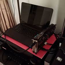 Follow me on social media click to get notified about. A Laptop With An External Graphics Card Graphic Card Gigabyte Laptop