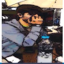 هناك مَن يتابعه باهتمام، وفي النهاية يسرق أحدهم الشريط منه. Ø­ÙŠÙ† ÙŠØ³Ø±Ù‚ ØµØ§Ø­Ø¨ Ø§Ù„Ù…Ù„ÙŠØ§Ø±