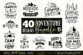 Download Adventure Svg Bundle 40 Designs Mountains And Camping Svg Bundle By Blackcatssvg Thehungryjpeg Com