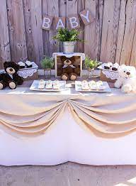 Miami Party Crashers Baby Bear Baby Shower Bear Baby Shower Theme Rustic Baby Shower