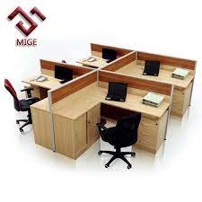 If you don't have enough space but would still like to buy a 4 seater square dining table, you can opt for the ones that come with two chairs karnataka, india. L Shape 4 Seat Desk Office Partition Buy Office Partition 4 Seat Desk Office Partition L Shape 4 Seat Desk Office Partition Product On Alibaba Com