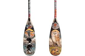 Hand Painted By Artist Decorative Canoe Paddle 20 Canoe Paddle Canoe Paddle Decor Canoe Paddle Art