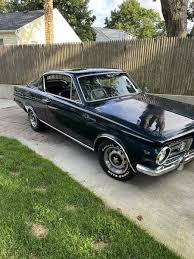 Image result for Black 1965 Barracuda