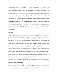 Place it in front of your. Reflection Paper Gender Role Sexism
