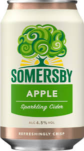 The joy of simple pleasures. Somersby Apple Cider Can Alko