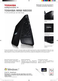 Downnload toshiba nb500 laptop drivers or install driverpack solution software for driver update. Toshiba Mini Nb300 Manualzz