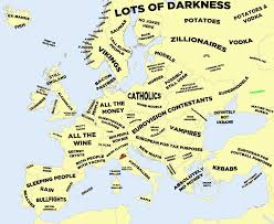 The Definitive Stereotype Map Of Europe Funny Maps Map Europe Map