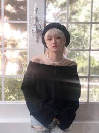 Hanse Looking Like An Anime Character Is At Another Level I Miss Hanse So Much Love You A Lots Baby Hanseislove Hanse Victon Mine Victon Victon Sejun Style