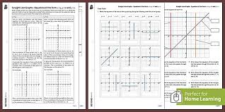 In the input box enter a polynomial equation of x and y in the form polynomial = number. Straight Line Graphs Questions Ks3 Walkthrough Worksheet