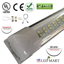 When holidays are coming, shops on the street love using 4ft led tube to attract customers and make themselves look more delightful. 3ft 18w T8 Led Tube Light With Bracket Integrated Natural White Da Usledmart