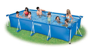 Intex Small Family Frame Pool 4 5m X 2 2m X 0 84m 28273 Amazon Co Uk Garden Outdoors 155 Intex Family Frames Kid Pool