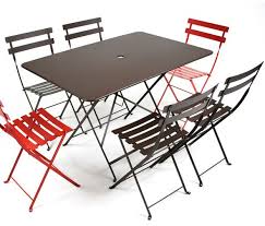 table bistro 117x77 cm table de jardin table pliante jardin outdoor patio furniture sets fermob bistro furniture