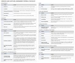 Psychometric assessments are a common part of the recruitment process for customer service based roles. Vendor Assessment And Evaluation Guide Smartsheet