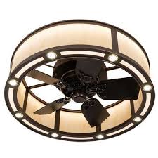 The honeywell glencrest is a captivating outdoor ceiling fan that really brings the craftsman touch in every detail. Meyda Tiffany 36 Wide Smythe Craftsman Led Chandel Air Ceiling Fan Todays Fans