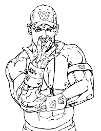Pin By Destiney Hill On Kid Stuff Wwe Coloring Pages John Cena Birthday John Cena