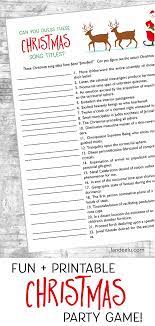 Maybe you would like to learn more about one of these? Christmas Games Guess These Christmas Songs Landeelu Com