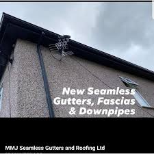 I had an emergency gutter installation. Mmj Seamless Gutters And Roofing Ltd Roofing Services Yell