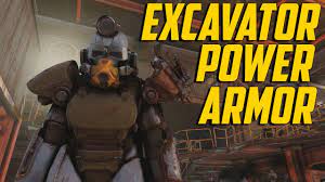 Fallout 76 Excavator Power Armor Youtube